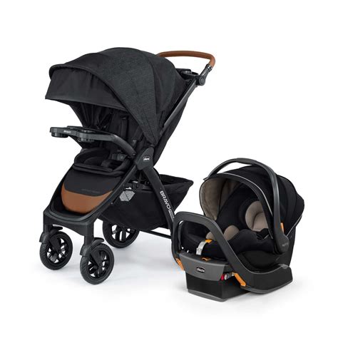 Chicco Bravo Primo Trio Travel System, Quick-Fold Stroller with Chicco KeyFit 35 Zip Extended-Use Infant Car Seat and Stroller Combo SpringhillBlack 2 Piece Set 4. . Bravo primo trio travel system springhill